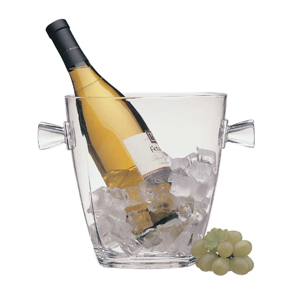 HIELERA CLEAR 4 CUARTOS