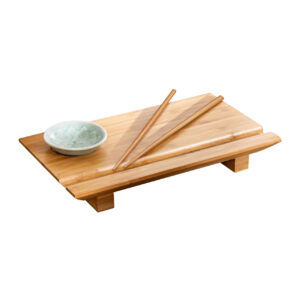 JUEGO DE TABLAS DE BAMBÚ PARA SUSHI