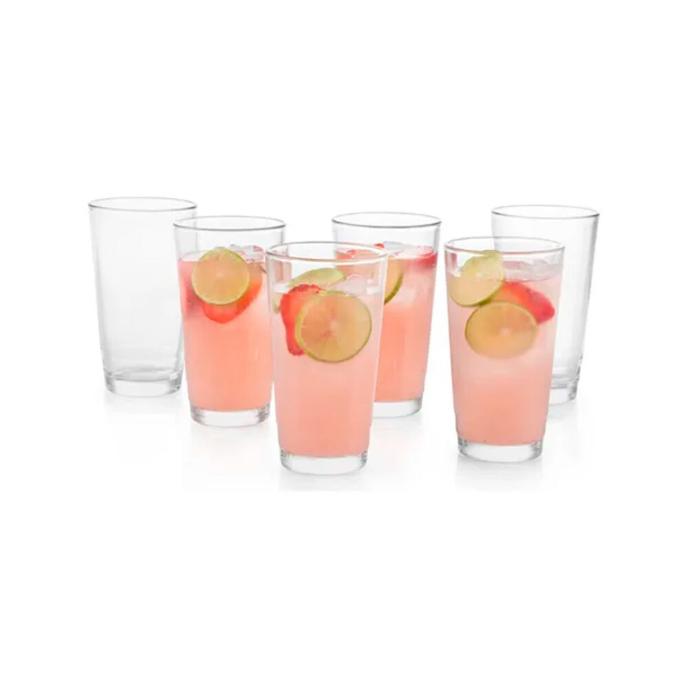 SET DE 6 VASOS AGUA DE 10OZ