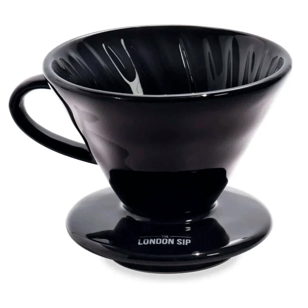 GOTERO DE CAFÉ LONDON SIP NEGRO 1-4 TAZAS