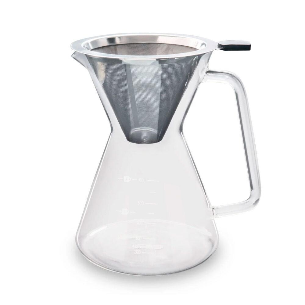 JARRA DE VIDRIO (CAFETERA) CON FILTRO PARA 4 TAZAS