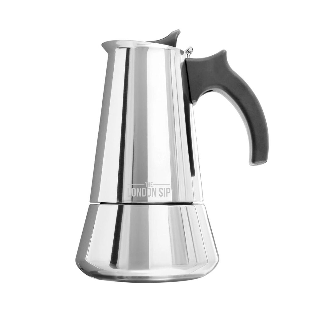 CAFETERA ESPRESSO 3 TAZAS – PLATA