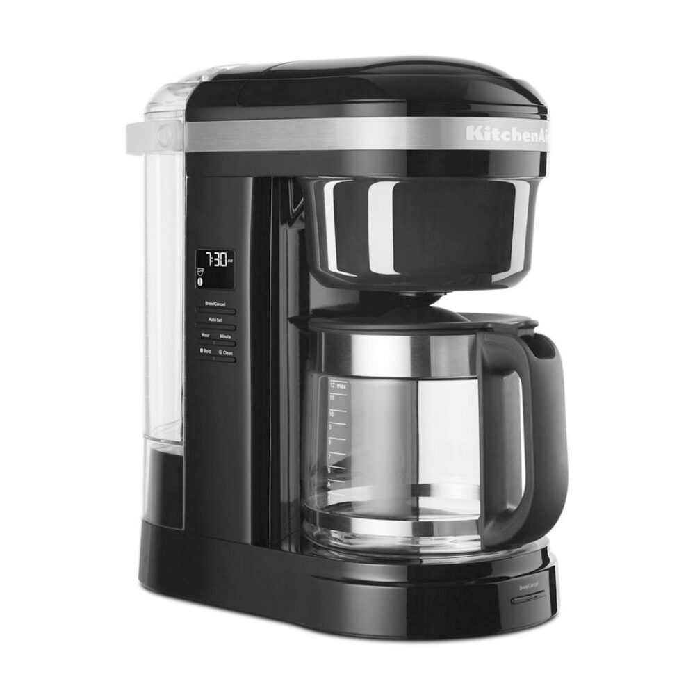 CAFETERA KITCHEN AID 12 TAZAS NEGRA