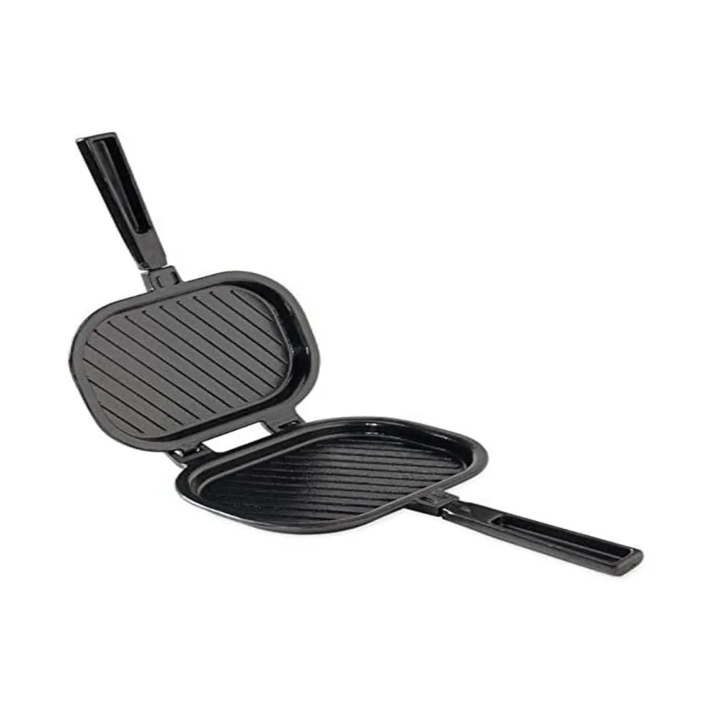 PRENSA PARA SANDWICHES Y PARRILLA PARA ESTUFA