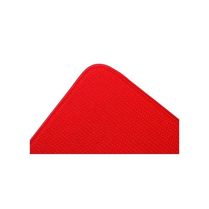 TAPETE SECADO PLATOS ROJO 16X18PLG