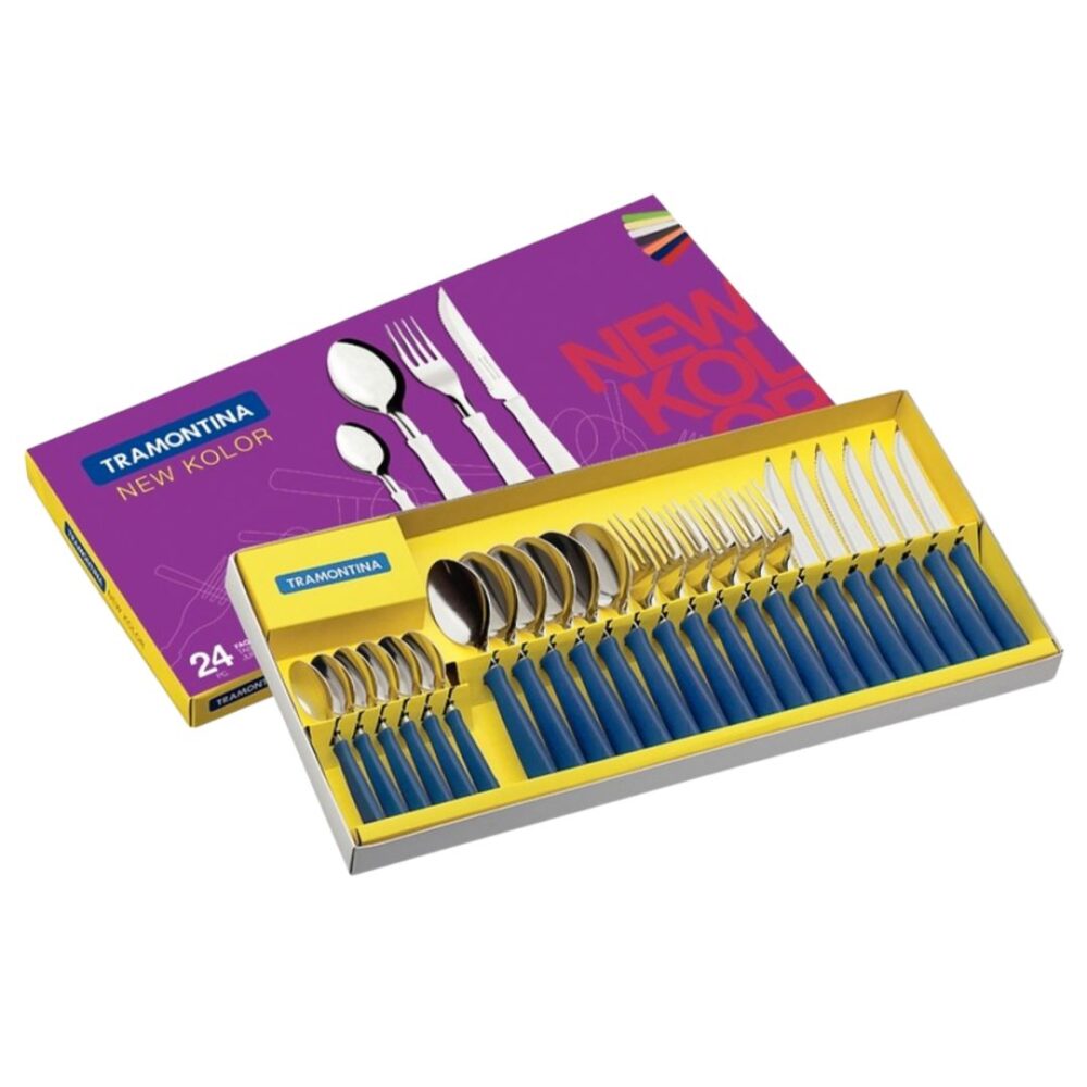 JUEGO DE 24 CUBIERTOS NK AZL