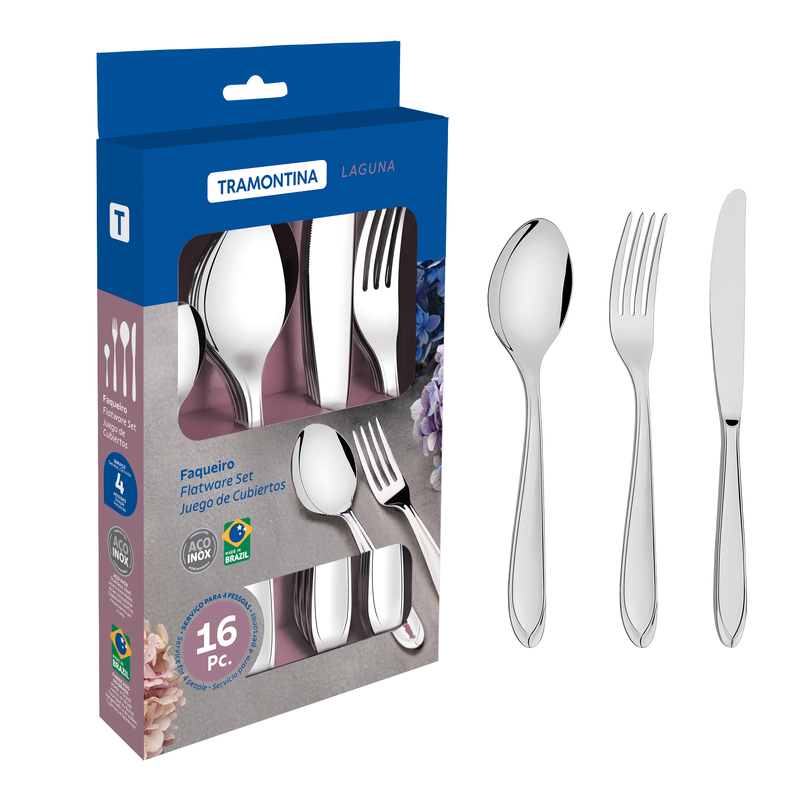 LAGUNA JUEGO 16 CUBIERTOS