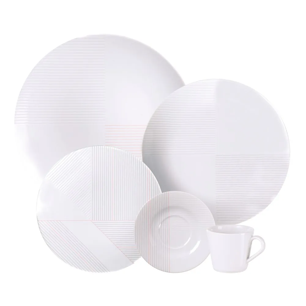 VAJILLA GRID DE 20 PIEZAS