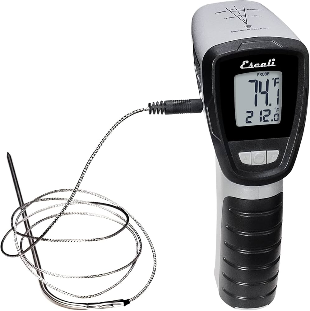 TERMOMETRO DIGITAL CON SONDA INFRARROJA