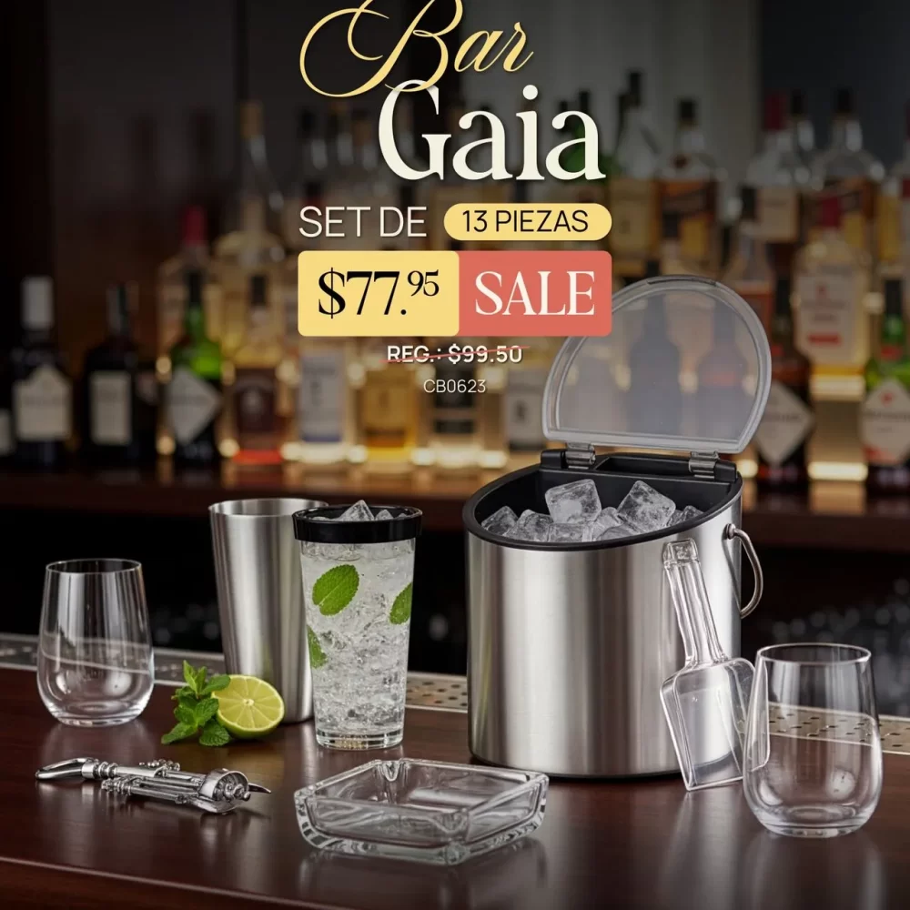 BAR GAIA SET DE 13 PIEZAS