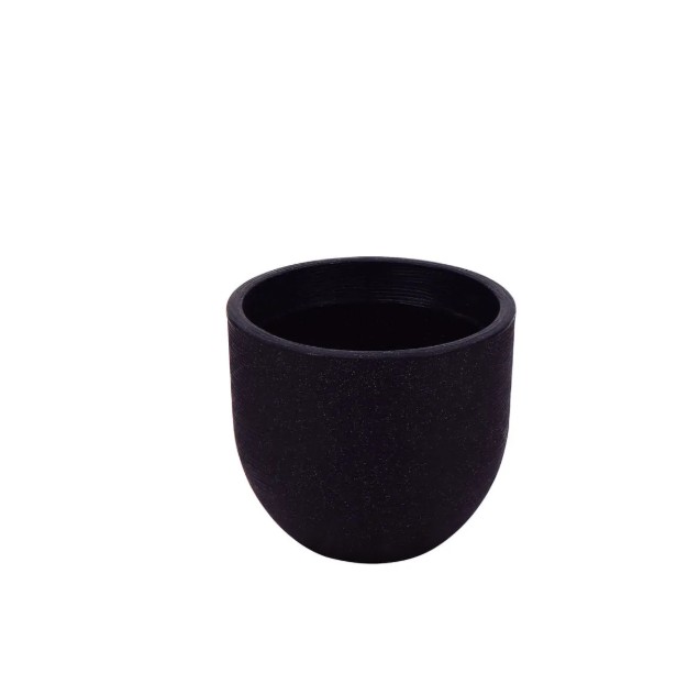 MACETA LAOS NEGRO 28 CM
