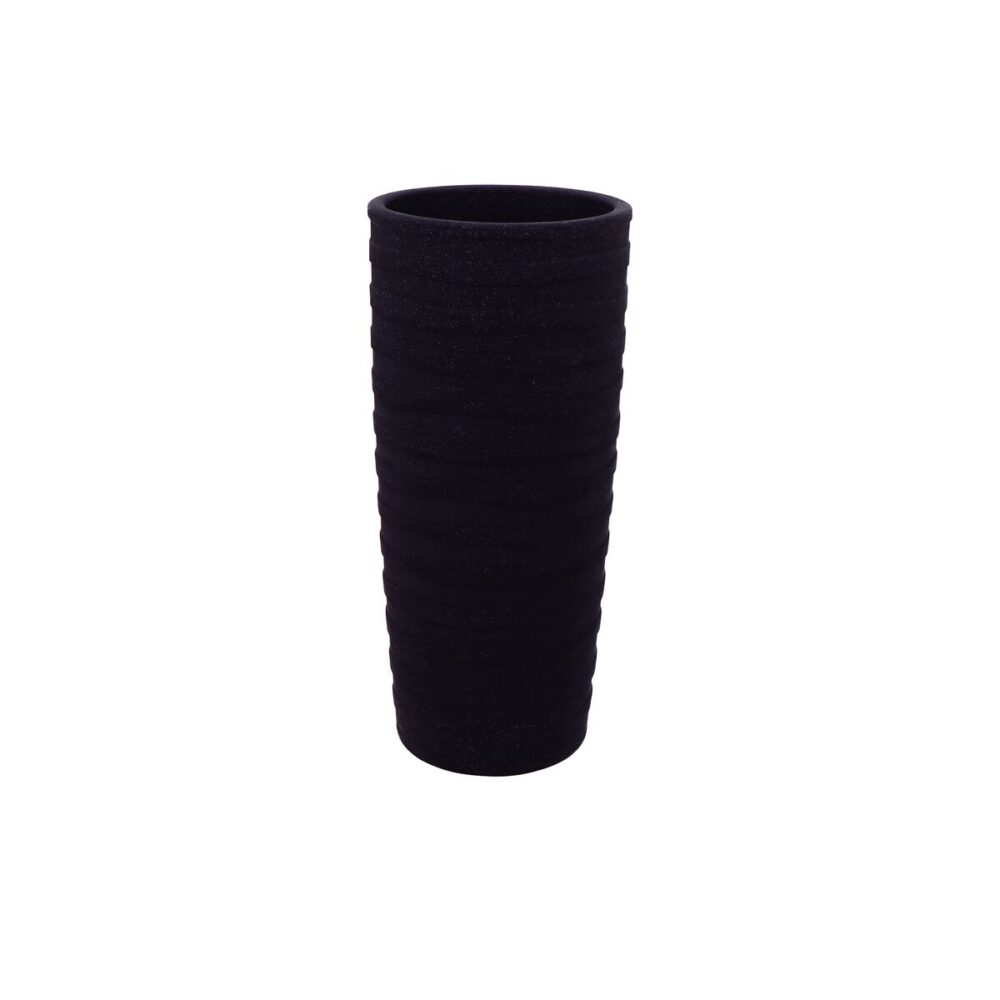 MACETA GREGO NEGRO 65 CM
