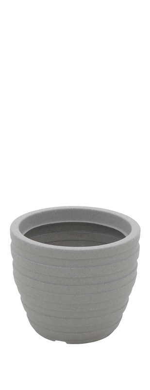 MACETA INCA GRIS 32 CM