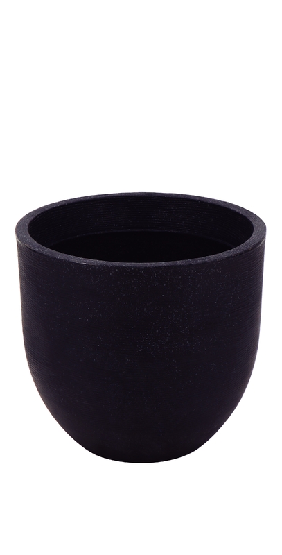 MACETA LAOS NEGRO 45 CM