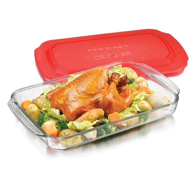 SET PYREX CON TAPA