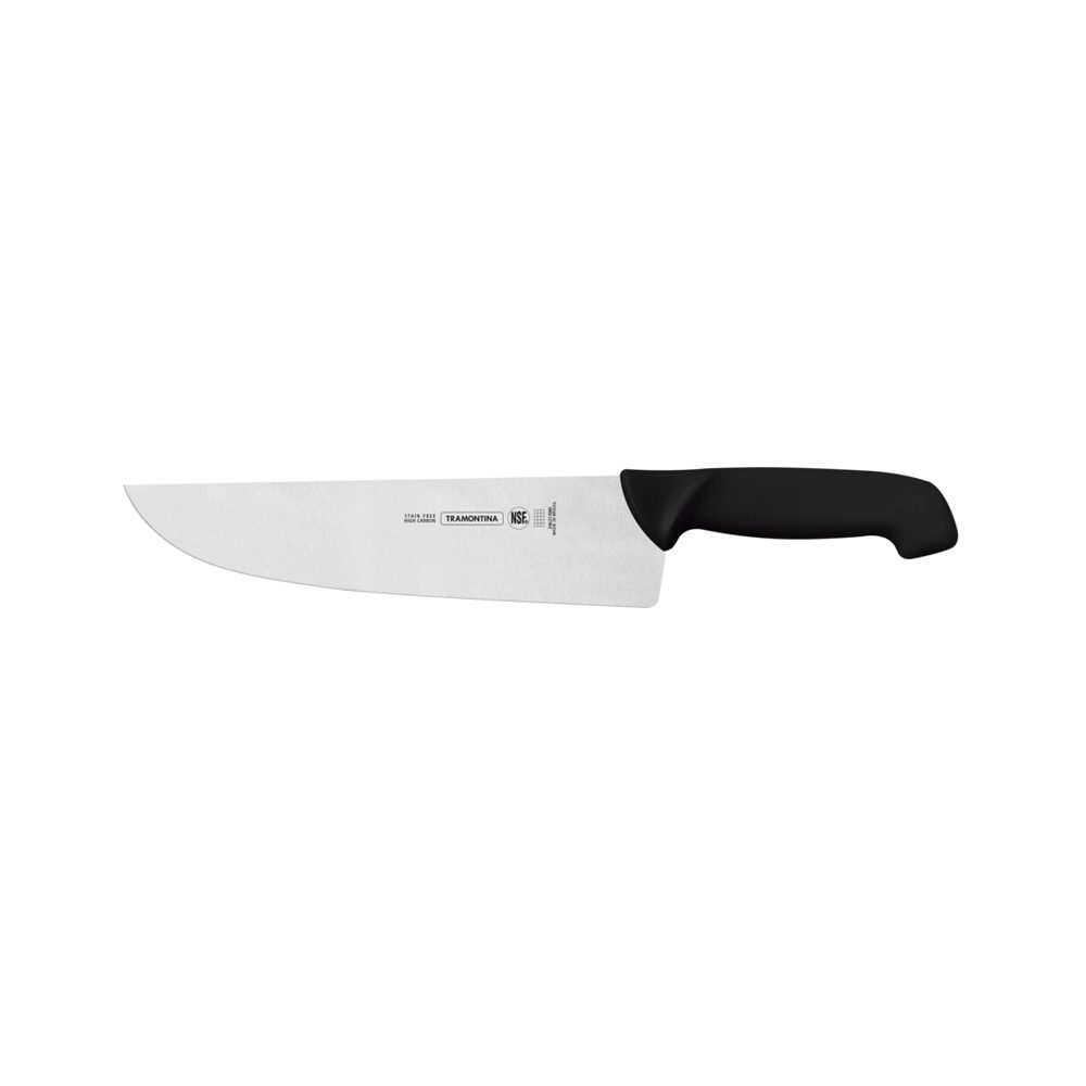 PRO CUCHILLO CARNICERO NEGRO 10PLG