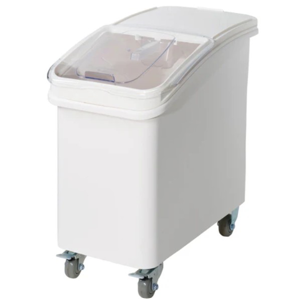 CARRO PARA HARINA CON CUCHARA PLASTICO 27 GALONES