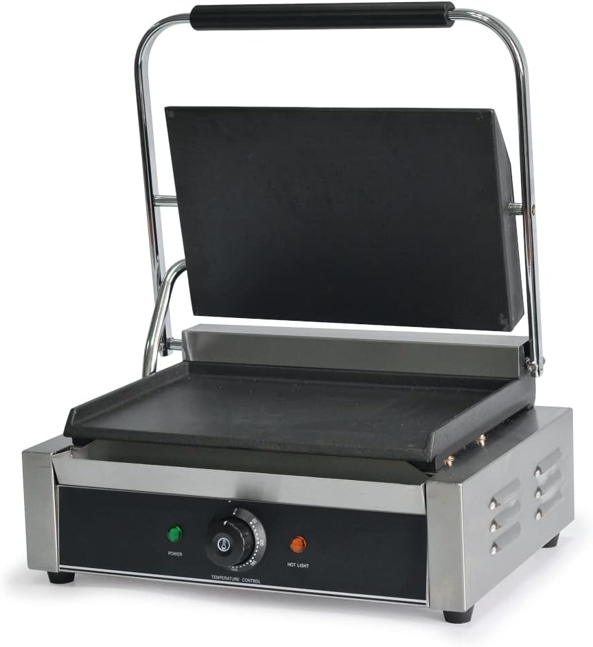 PLANCHA P/PANINIS C/PLACAS LISAS