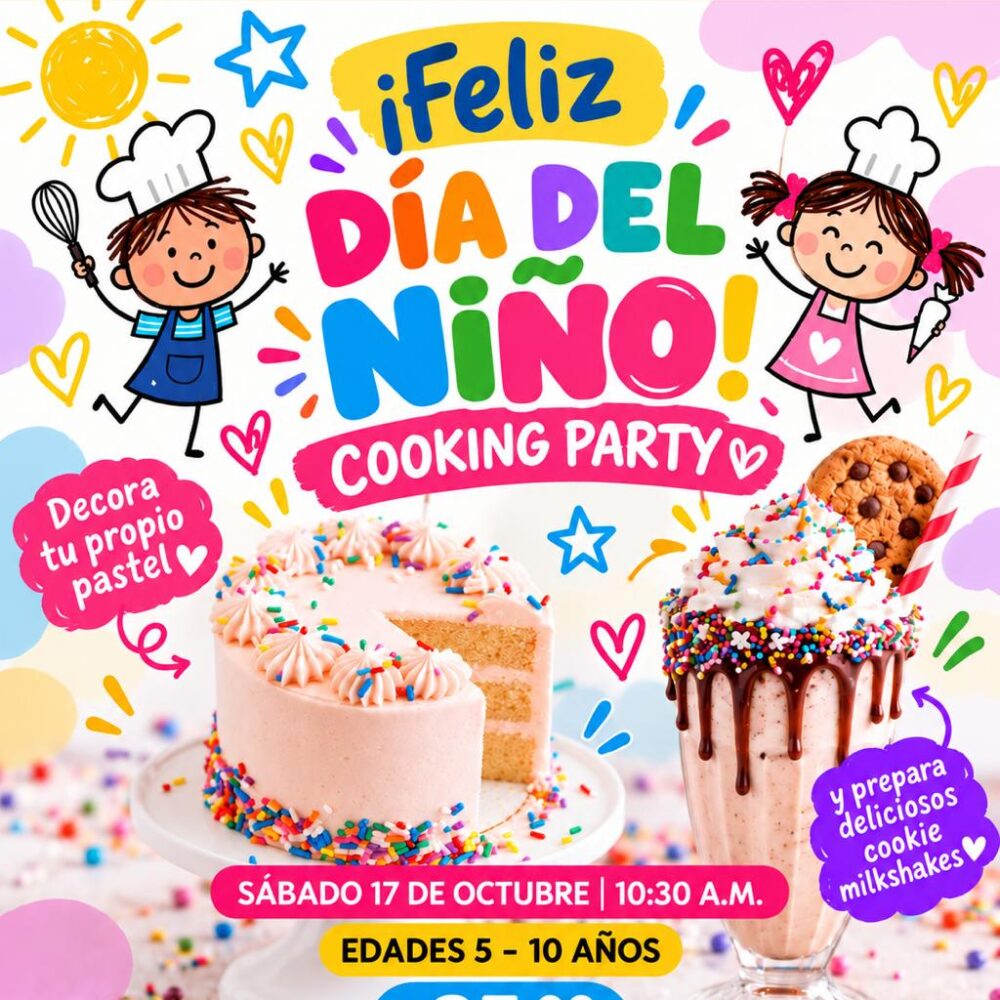 DIA DEL NIÑO COOKING PARTY