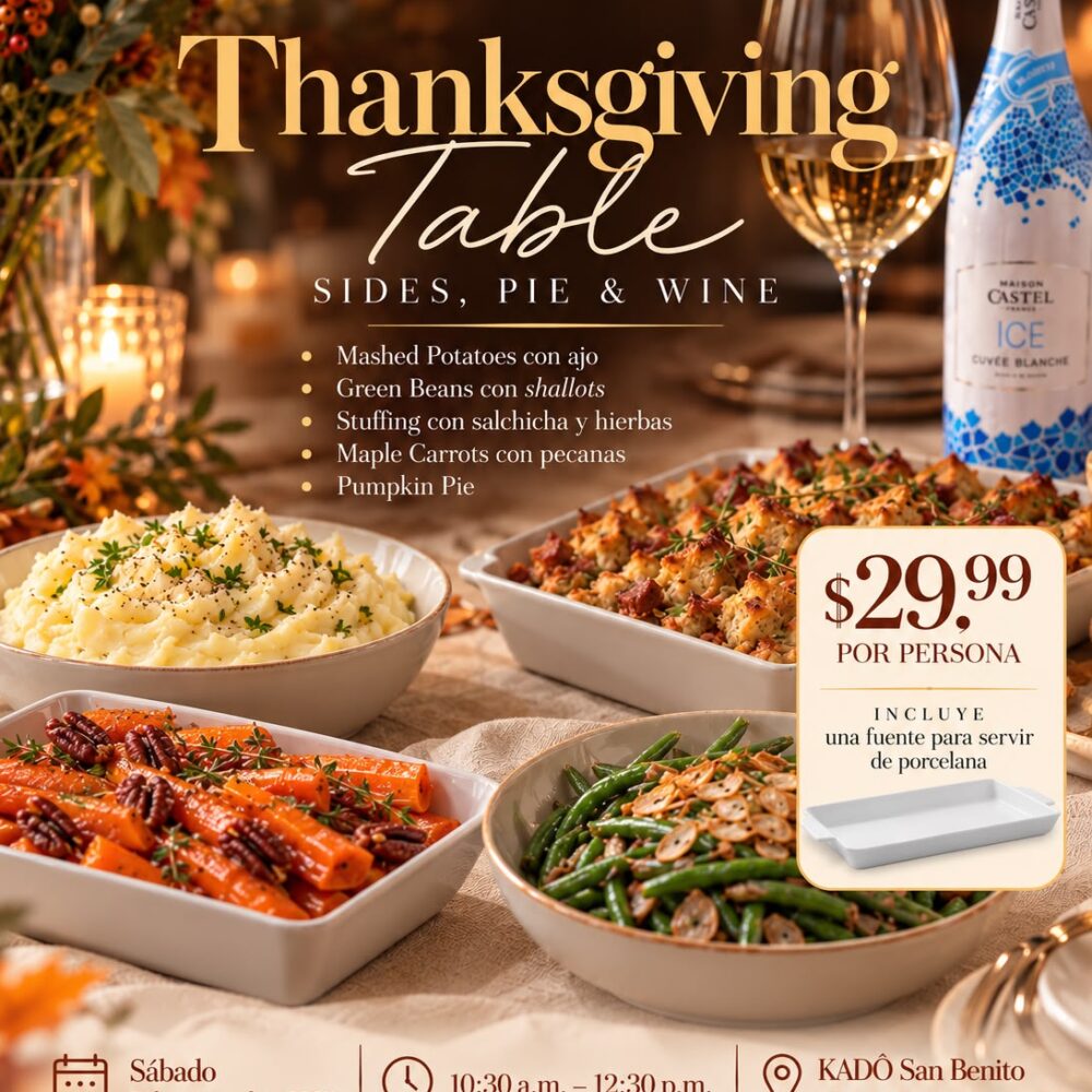 Thanksgiving Table | Sides, Pie & Wine